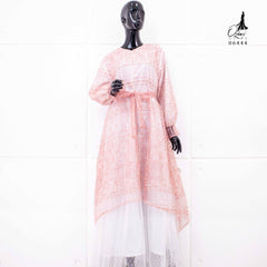GAMIS OZIAS TILE MOSCREPE PREMIUM 06444 LD 105 I Gamis Fashion Muslimah I Gamis wisuda Rompi Nyaman Panjang