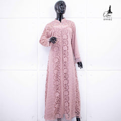 GAMIS OZIAS BROKAT JASMINE 09982 LD 105 I Gamis Kondangan Wanita I Gamis Remaja Wisuda Muslim Panjang