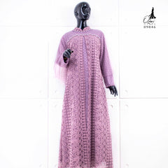 GAMIS OZIAS BROKAT FIMELA 09846 LD 105CM I Gamis Wisuda Muslimah I Dress Home Panjang Santai Nyaman Wanita