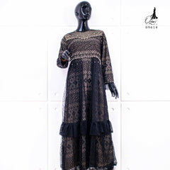 GAMIS OZIAS TILE DOT 09614 LD 105 I Gamis Simpel Kondangan I Pesta Muslimah Nyaman Santai