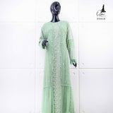 GAMIS OZIAS BROKAT 09466 LD 105 & 09858 LD 120 I Gamis Idul fitri I Gamis Wanita cantik  Muslim Nyaman