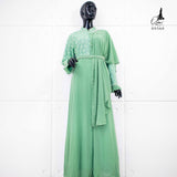 GAMIS OZIAS BROKAT IMPORT 09360 LD 105 I Gamis Rompi 1 in 10 I Gamis Fashion Muslimah Nyaman Panjang