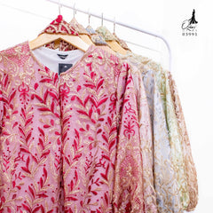 GAMIS OZIAS TILE BALQIS 03991 LD 105 I Gamis Fashion Muslimah I Gamis Rompi Mewah Nyaman Panjang