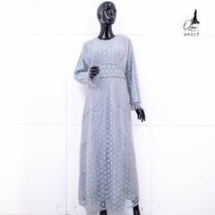GAMIS OZIAS BROKAT POLKA 09317 LD 105 I Gamis Kondangan Premium I Fashion Muslimah Dress