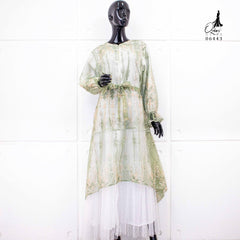 GAMIS OZIAS TILE 06443 LD 105 I Gamis Kondangan Cantik I Gamis Rompi Wanita