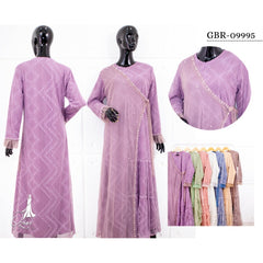 GAMIS OZIAS BROKAT 09995 LD 105 I Gamis Kondangan Remaja I Gamis Pesta Remaja Muslim Nyaman