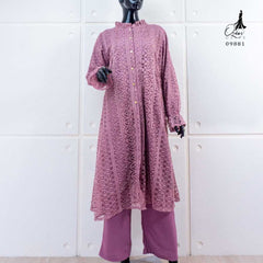 TUNIK OZIAS BROKAT ARABELLA 09881 LD 105CM I Oneset Fashion Muslimah I Tunic Celana Hijab l Busui Friendly Nyaman Wanita