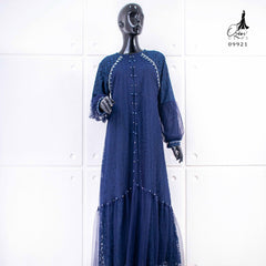 GAMIS OZIAS BROKAT FIMELA 09921 LD 105 & LD 120 I Gamis Mewah Pesta I Fashion Muslim Busui Friendly Fit Motif Nyaman Wanita Dress Panjang Santai Garis