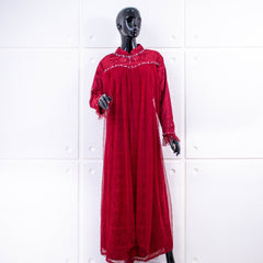 GAMIS OZIKO BROKAT ALICE 09914 LD 105 & LD 120 I Gamis Wisuda Premium I Gamis Pesta Wanita Panjang Nyaman 2XL