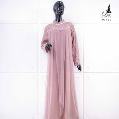 GAMIS OZIAS CERUTY 03951 I Gamis Kondangan Import I Fashion Muslimah  Nyaman Panjang