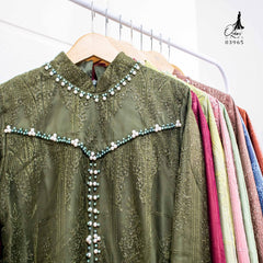 GAMIS OZIAS TILE 03965 LD 105 l Gamis Lebaran Mewah l Fashion Syari Kondangan