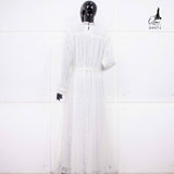 GAMIS OZIAS BROKAT PREMIUM 09971 LD 105 I Gamis Pesta Wanita I Gamis Wisuda Cantik   Muslim Nyaman