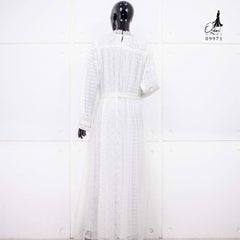 GAMIS OZIAS BROKAT PREMIUM 09971 LD 105 I Gamis Pesta Wanita I Gamis Wisuda Cantik   Muslim Nyaman