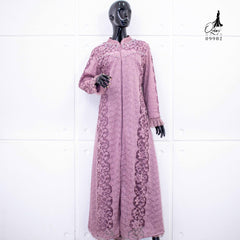 GAMIS OZIAS BROKAT JASMINE 09982 LD 105 I Gamis Kondangan Wanita I Gamis Remaja Wisuda Muslim Panjang