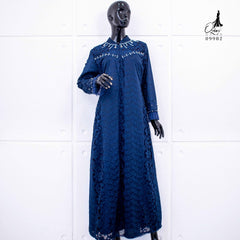 GAMIS OZIAS BROKAT JASMINE 09982 LD 105 I Gamis Kondangan Wanita I Gamis Remaja Wisuda Muslim Panjang