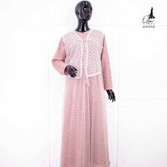 GAMIS OZIAS BROKAT FIMELA 09998 I Gamis Kondangan Pesta I Gamis Wisuda Cantik
