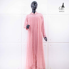 GAMIS OZIKO BROKAT IORA CEILO 09915 LD 105 dan LD 120 I Gamis Mewah Wisuda I Fashion Wanita Muslimah Nyaman Panjang Dress