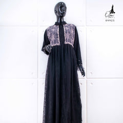 Ozias - Gamis Brokat Import 09925 Ld 105 I Gamis Kondangan Wanita I Gamis Cantik Wanita