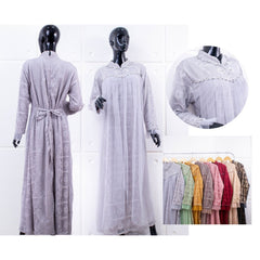 GAMIS OZIKO BROKAT ALICE 09914 LD 105 & LD 120 I Gamis Wisuda Premium I Gamis Pesta Wanita Panjang Nyaman 2XL