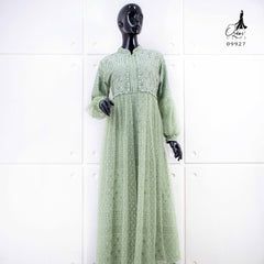 GAMIS OZIAS BROKAT BALIYA 09927 LD 105CM I Gamis Busui Friendly l Fashion Muslimah Panjang Santai