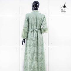 Ozias - Gamis Brokat Florance 09939 Ld 105 I Gamis Kondangan Mewah I Gamis Formal Pesta
