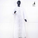 GAMIS OZIAS BROKAT KAGURA 09856 LD 105 & 120 I Gamis Kondangan Cantik I Gamis Pesta Nyaman Panjang Muslim Santai