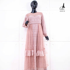 GAMIS OZIAS TILE DOT 09614 LD 105 I Gamis Simpel Kondangan I Pesta Muslimah Nyaman Santai