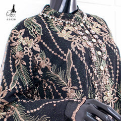 GAMIS OZIAS TILE 03958 LD 105 I Gamis Premium l Fashion Muslimah Busui Friendly Panjang Nyaman Santai