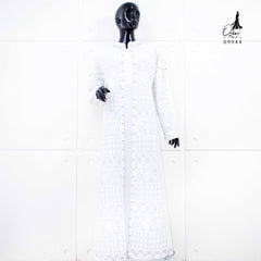 GAMIS OZIAS BROKAT FIMELA 09944 LD 105 I Gamis Wanita Cantik I Gamis Pesta Kondangan