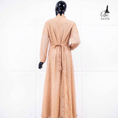GAMIS OZIAS BROKAT PREMIUM 09378 LD 105 I Gamis Fashion Remaja I Gamis Pesta Simpel Muslim Nyaman