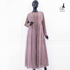 GAMIS OZIAS BROKAT PREMIUM 09532 LD 105 I Gamis Kondangan Remaja I Gamis Simpel Mewah