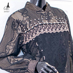 GAMIS OZIAS BROKAT HARUKA 09987 LD 105 I Gamis Pesta Mewah I Fashion Muslim Panjang Nyaman