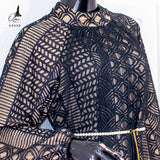 GAMIS OZIAS BROKAT BALIYA 09990 LD 105 I Gamis Kondangan Muslimah I Gamis Wisuda Cantik I Gamis Belt Mutiara Nyaman Panjang