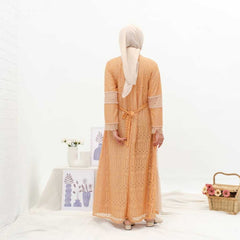 GAMIS OZIAS BROKAT FIMELA 09319 LD 105 I Gamis Remaja Dewasa I Pesta Kondangan Muslim Panjang
