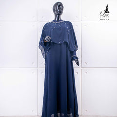 GAMIS OZIAS BROKAT 10 IN 1 09353 LD 105 I Gamis Super Mewah I Gamis kondangan  Muslim Nyaman Fit Motif