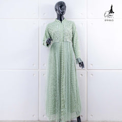GAMIS OZIAS BROKAT FIMELA 09465 LD 80 95 105 120 I Gamis Fashion Muslimah Anak I Gamis Lebaran Busui Friendly 2XL