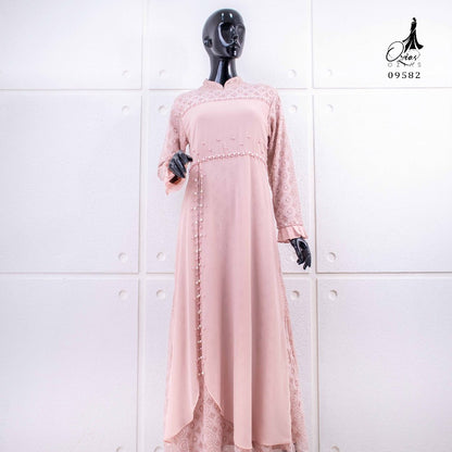 GAMIS OZIAS CERUTY 09582 LD 105 I Gamis Fashion Muslim I Gamis Remaja Nyaman Panjang