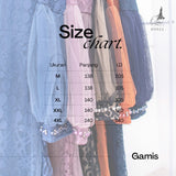 GAMIS OZIAS BROKAT FIMELA 09921 LD 105 & LD 120 I Gamis Mewah Pesta I Fashion Muslim Busui Friendly Fit Motif Nyaman Wanita Dress Panjang Santai Garis