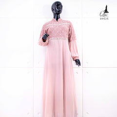 GAMIS OZIAS TILE DOT 09525 LD 105 l Gamis Premium l Fashion Muslimah   Nyaman Panjang