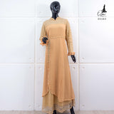 GAMIS OZIAS BROKAT COMBI SIFON 09583 LD 105 I Gamis Kondangan Simpel l Busana Muslim Premium Nyaman Panjang Santai