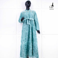 GAMIS OZIAS TILE CALENDULA 06404 LD 105 I Gamis Mewah Wisuda I Gamis Brisemade Muslim Nyaman