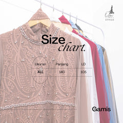 GAMIS OZIAS BROKAT PREMIUM 09968 LD 105 I Gamis Tangan Balon I Gamis Kondangan Muslim Nyaman