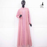 GAMIS OZIAS BROKAT PREMIUM 09700 LD 105 I Gamis Lebaran Dewasa I Gamis Pesta Cantik Muslim
