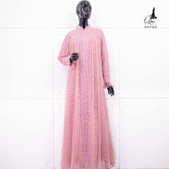 GAMIS OZIAS BROKAT PREMIUM 09700 LD 105 I Gamis Lebaran Dewasa I Gamis Pesta Cantik Muslim
