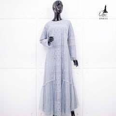 GAMIS OZIAS BROKAT BALIYA 09833 LD 105 I Gamis Kondangan Remaja I Fashion Muslimah Nyaman Panjang