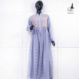 GAMIS OZIAS BRUKAT 09931 LD 105 & LD 120 I Gamis Wanita Syar'i Kondangan l Busana Muslimah l Busui Friendly Santai Panjang 2XL