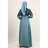 GAMIS OZIAS TILE SOPHIA 06441 LD 105CM I Gamis Pesta Simpel I Busana Muslimah Busui Friendly Fit Motif