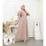 GAMIS OZIAS BROKAT FIMELA 09499 LD 105 I Dress Simpel I Gamis Busui Syar'i l Busui Friendly Muslim Nyaman
