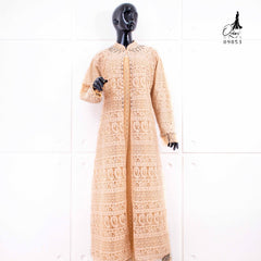 GAMIS OZIAS BROKAT KAGURA JUMBO 09853 LD 105 & LD 120 I Gamis Pengajian Simple I Fashion Muslimah Nyaman Panjang 2XL