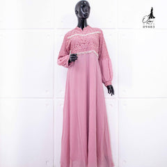 GAMIS OZIAS SIFON CERUTY 09483 LD 105 I Gamis Remaja Muslimah I Fashion Kondangan Nyaman Panjang